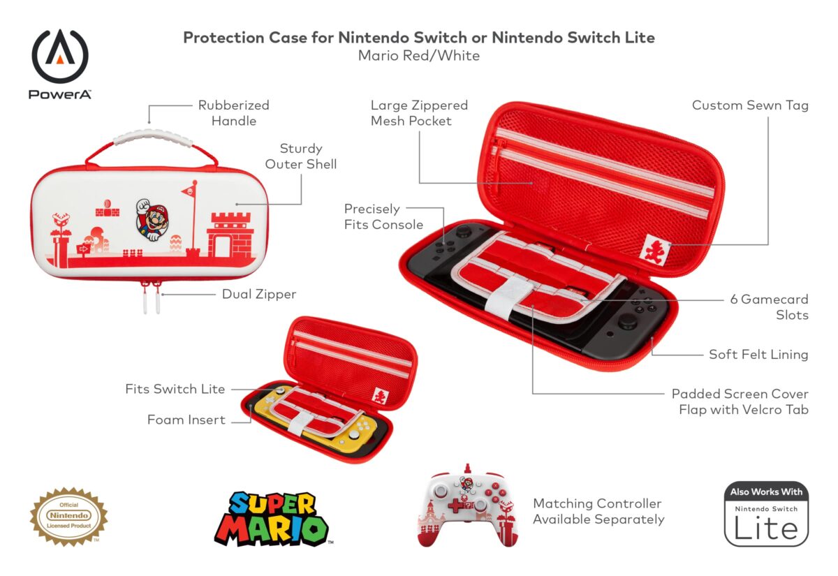 81tZmJLstuL.jpg POWERA PROTECTION CASE SUPER MARIO - Image 2