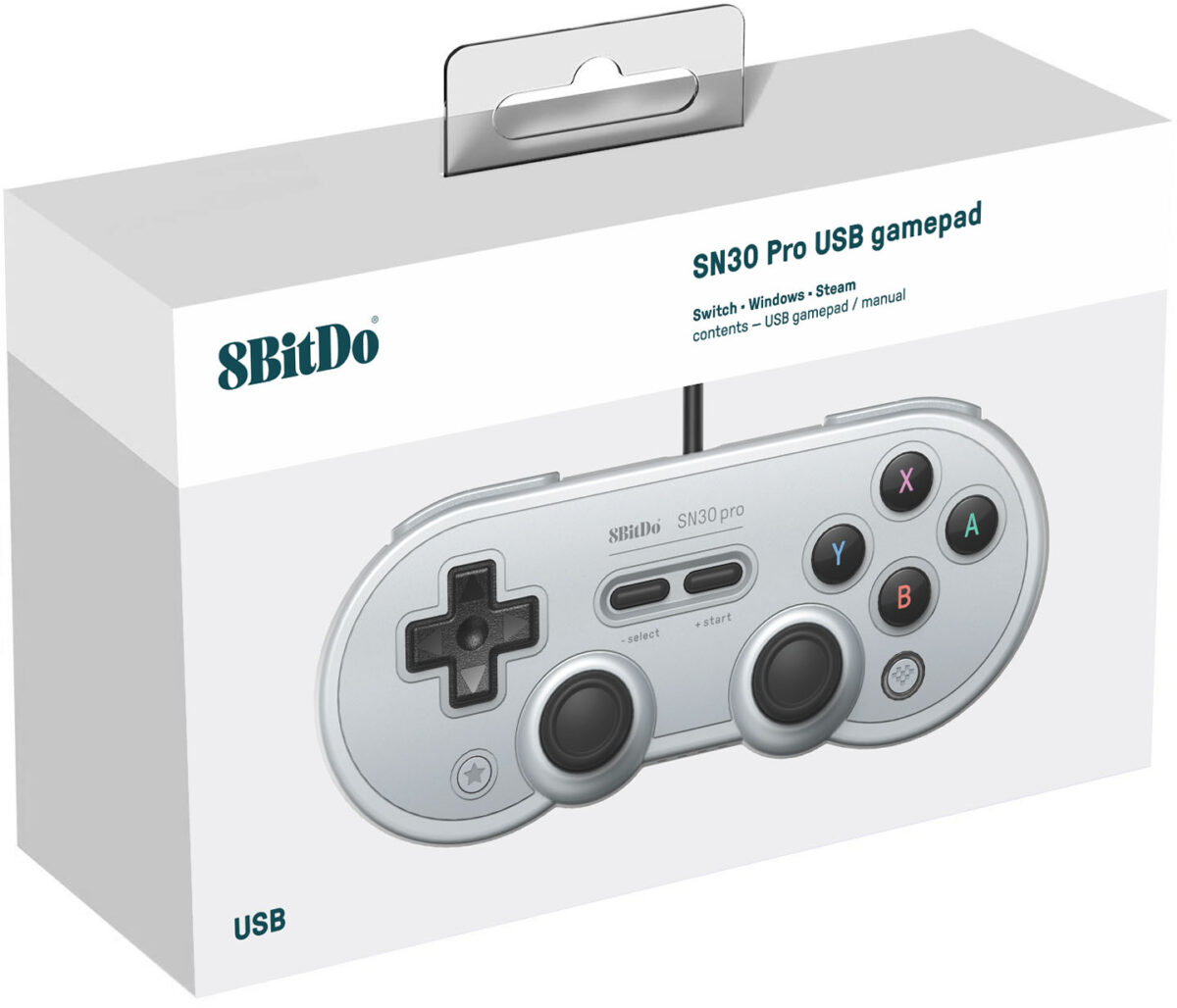 8bitdo-sn30-pro-gray-2.jpg 8BitDo SN30 Pro Gray Edition - Image 2
