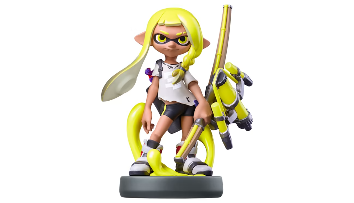 AmiiboInklingYellow-02.png Inkling Yellow Splatoon - Image 1