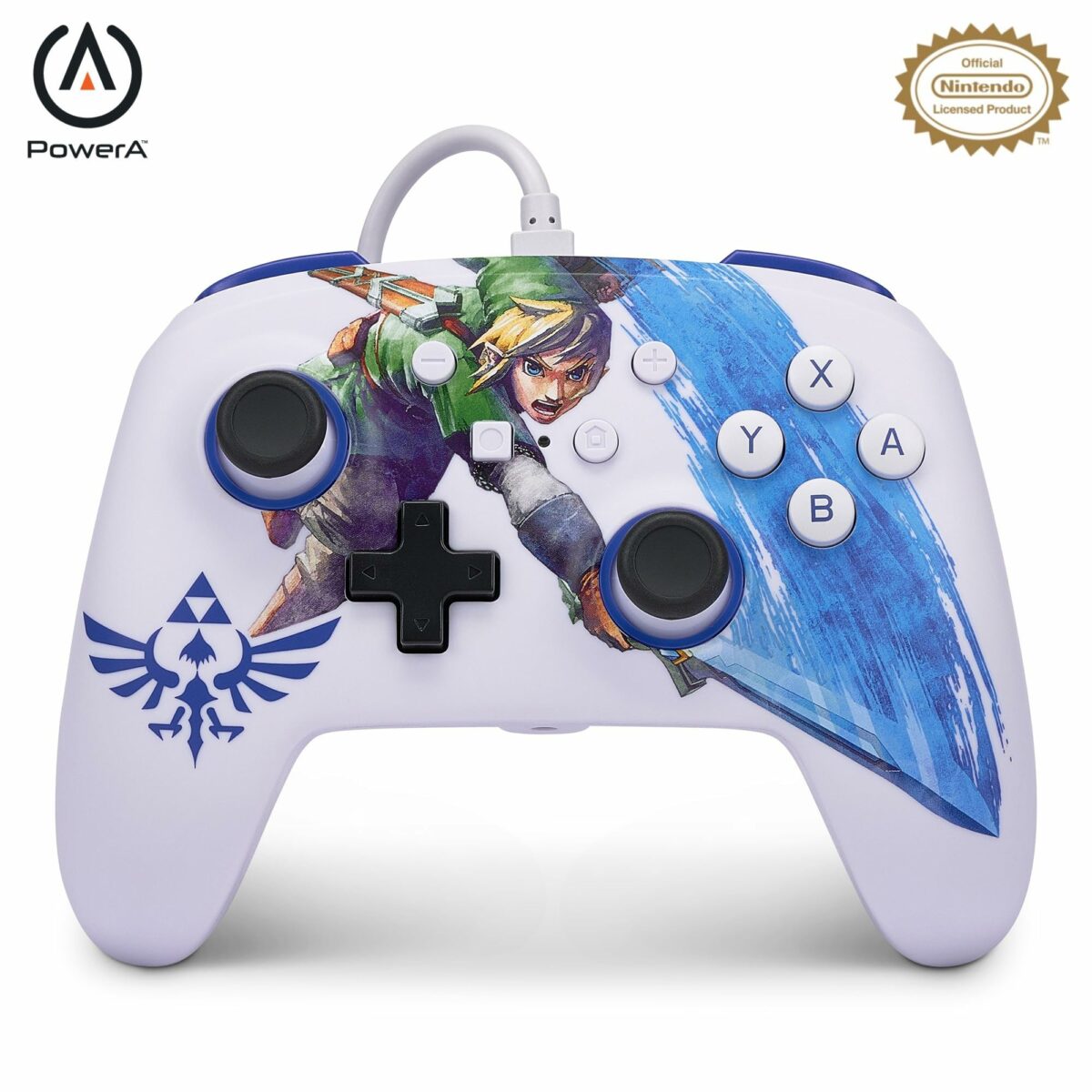 POWERA WIRED CONTROLLER AND SLIM CASE ZELDA - Image 3