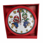 Reloj de Pared Super Mario & Luigi Running